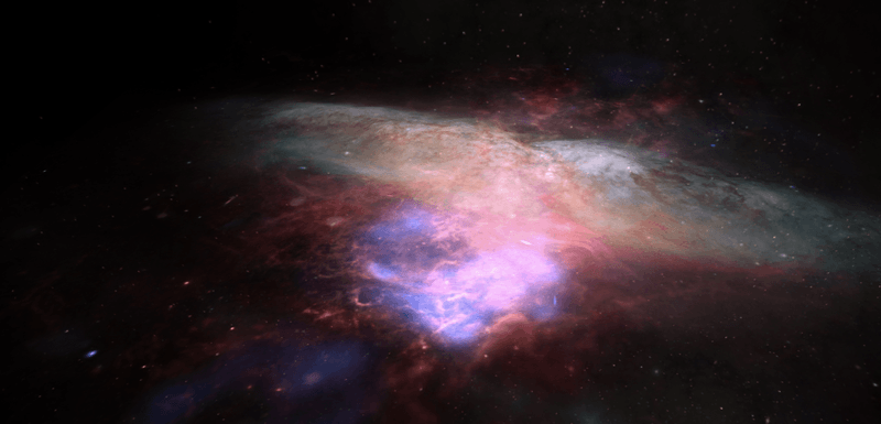 Galaxies 3D Scenes Created for the US K-12 Education AristekSystems