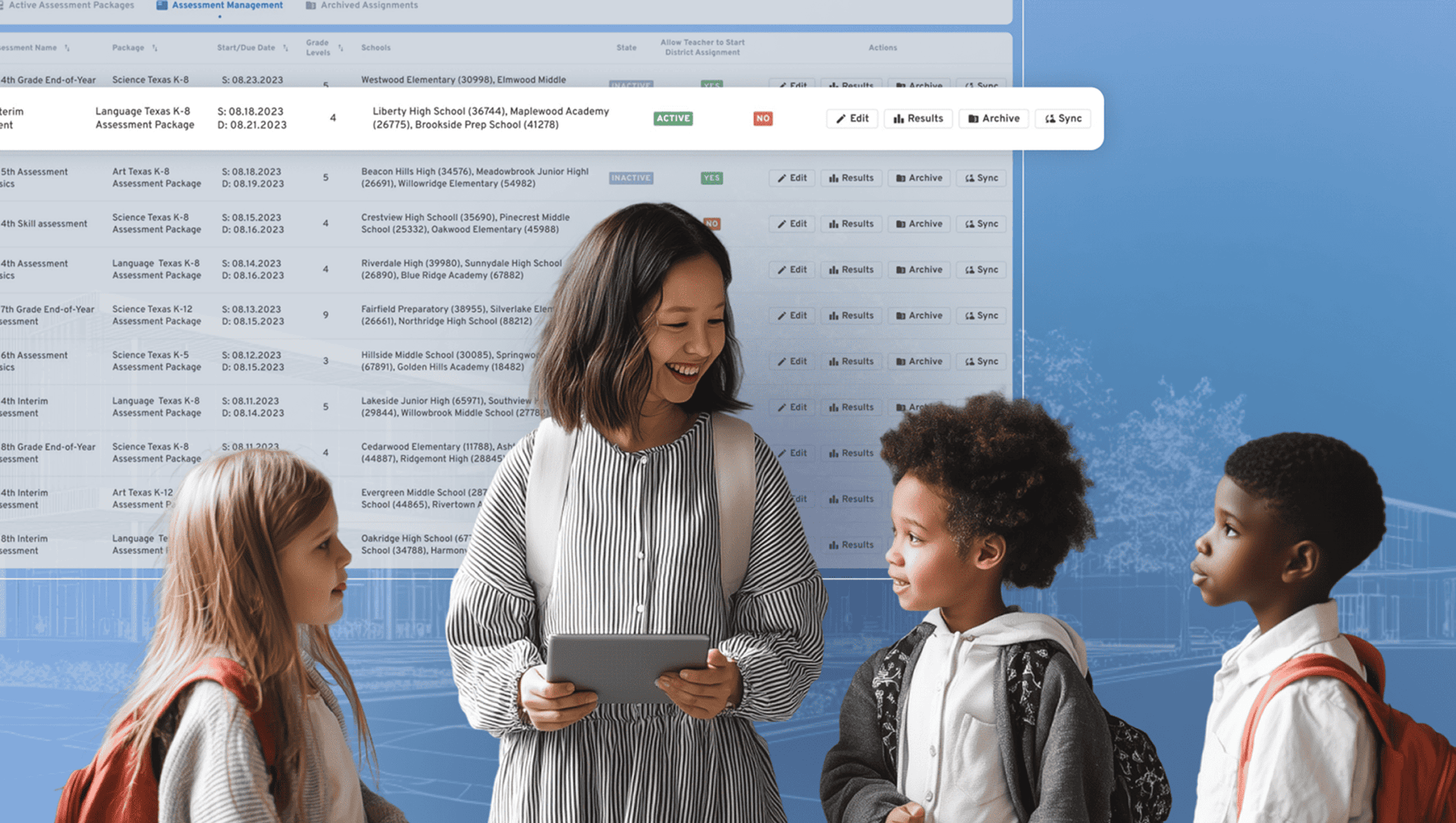 Slide 1: Image of project